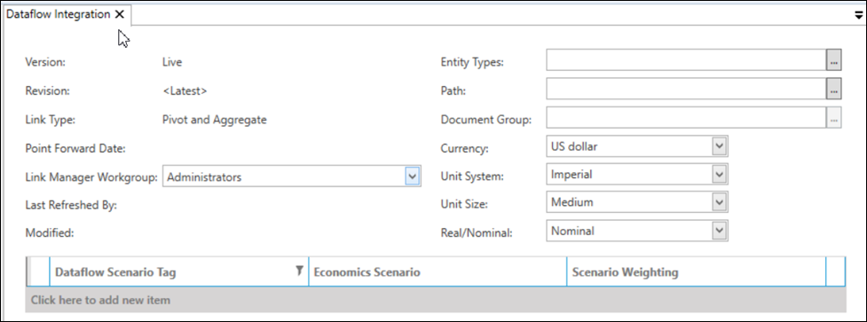 Dataflow Integration